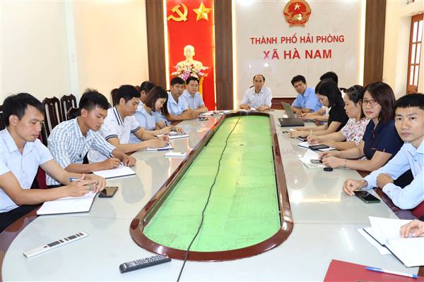 Xã Hà Nam tham dự Hội nghị trực tuyến tập huấn các phần mềm Hệ thống thông tin do Trung ương triển khai