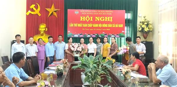 Hội Nông dân xã Hà Nam đã tổ chức hội nghị Ban Chấp hành lần thứ nhất