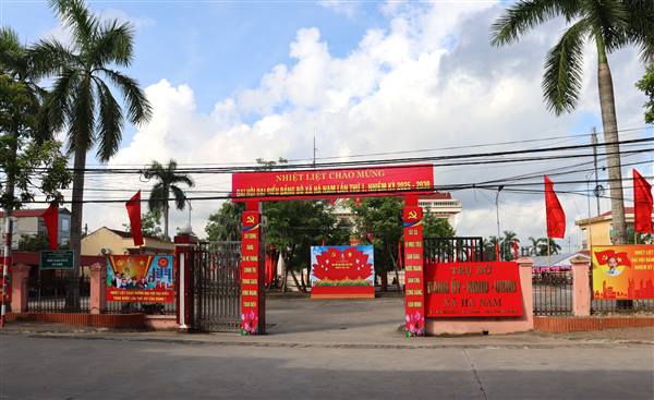 Sẵn sàng cho Đại hội Đảng bộ xã Hà Nam lần thứ I