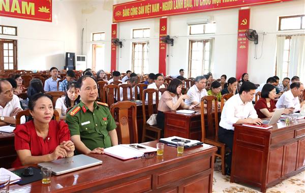 Xã Hà Nam tổng kết rút kinh nghiệm và triển khai Nghị quyết Đại hội Đảng bộ lần thứ I, nhiệm kỳ 2025-2030