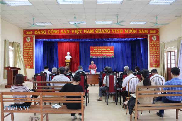 ỦY BAN MẶT TRẬN TỔ QUỐC VIỆT NAM XÃ HÀN NAM GIAO BAN CÔNG TÁC THÁNG 4/2026; TRIỂN KHAI NHIỆM VỤ THÁNG 5 NĂM 2026