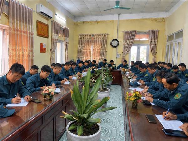 BAN CHỈ HUY QUÂN SỰ XÃ HÀ NAM TỔ CHỨC HUẤN LUYỆN DÂN QUÂN CƠ ĐỘNG NĂM 2026