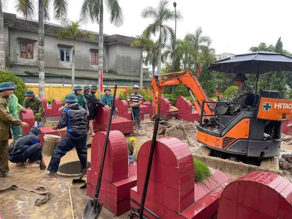 Dầm mình trong mưa, hoàn thành lấy mẫu ADN 16 phần mộ liệt sĩ trước kế hoạch