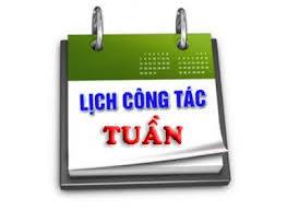Lịch công tác tuần 2, tháng 12 của Lãnh đạo Thường trực Đảng ủy xã Hà Tây