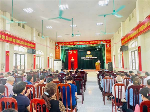 UBMTTQ xã Hà Tây tổ chức Hội nghị triển khai kế hoạch tổ chức Đại hội đại biểu MTTQ Việt Nam xã lần thứ I, nhiệm kỳ 2025 - 2030