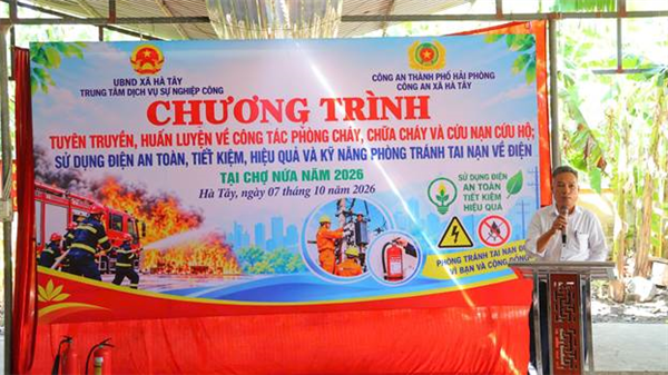 Hà Tây chủ động phòng ngừa cháy, nổ từ cơ sở, nâng cao kỹ năng an toàn cho người dân