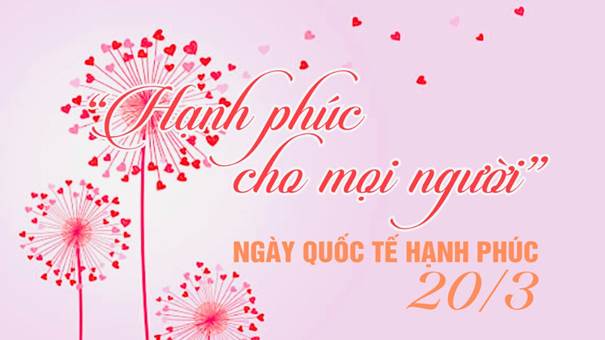 Ngày lễ 20/3