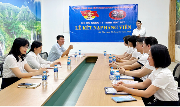 Kết nạp Đảng viên mới tại các chi bộ trực thuộc Đảng bộ xã Hã Tây – Qúy I, năm 2026