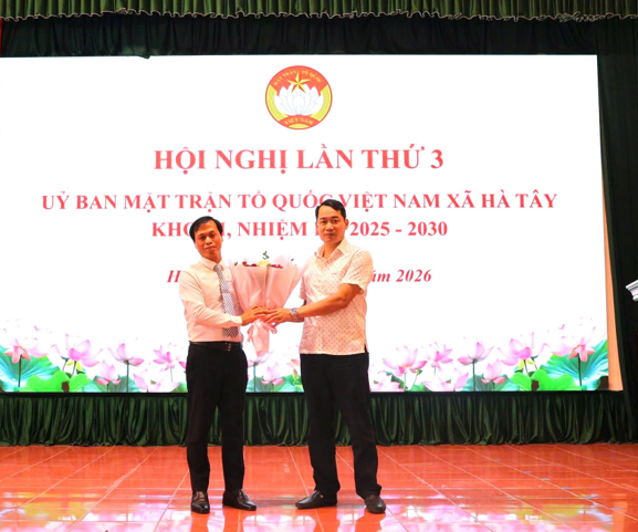 Hội nghị lần thứ 3 - Ủy ban MTTQ Việt Nam xã Hà Tây khóa I, nhiệm kỳ 2025-2030