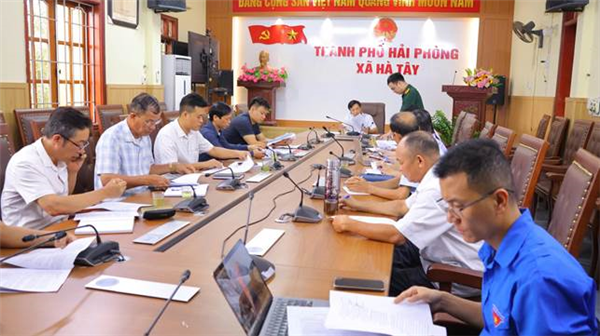 Xã Hà Tây tổ chức hội nghị triển khai lấy mẫu hài cốt liệt sĩ chưa xác định thông tin để giám định ADN