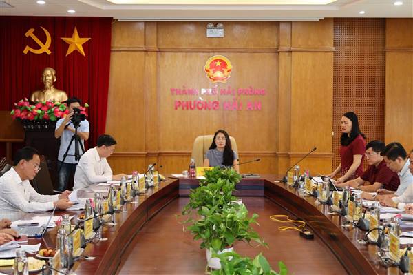 Đảng uỷ phường Hải An tổ chức Hội nghị Ban Chấp hành sơ kết thực hiện nội dung công tác quý III, triển khai nhiệm vụ trọng tâm 3 tháng cuối năm 2025