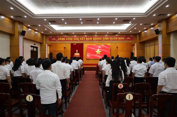 PHƯỜNG HẢI AN TỔ CHỨC LỄ CHÀO CỜ THÁNG 10 NĂM 2025