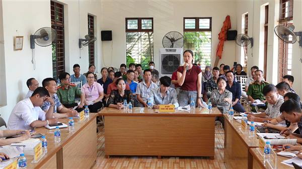 Ủy ban nhân dân phường Hải An tổ chức buổi làm việc, đối thoại với 20 hộ dân có đất thu hồi nằm trong Dự án đầu tư xây dựng tuyến đường Vành đai 2, đoạn tuyến Tân Vũ – Hưng Đạo – đường Bùi Viện tại khu vực phường Tràng Cát cũ (nay là phường Hải An).