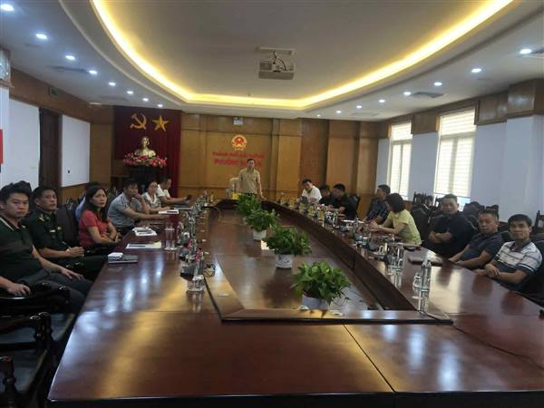 UBND phường Hải An tham dự Hội nghị trực tuyến do UBND thành phố tổ chức với các địa phương để triển khai công tác phòng, chống bão số 11(MATMO)