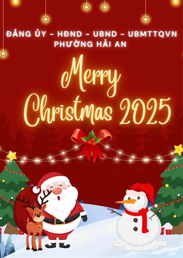 PHƯỜNG HẢI AN: KHÔNG KHÍ GIÁNG SINH AN LÀNH, ẤM ÁP