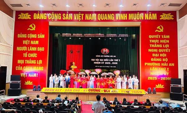Công tác chuẩn bị cho Đại hội Đại biểu Đảng bộ phường Hải An lần thứ I, nhiệm kỳ 2025–2030 đang được triển khai khẩn trương, nghiêm túc.