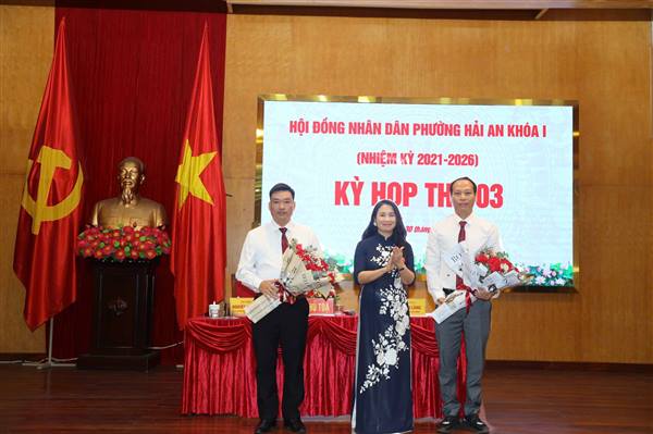 HỘI ĐỒNG NHÂN DÂN PHƯỜNG HẢI AN KHOÁ I TỔ CHỨC KỲ HỌP THỨ 03, NHIỆM KỲ 2021-2026.