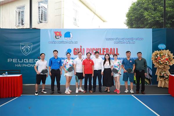 Đoàn phường Hải An phối hợp cùng Trung tâm sự nghiệp công phường tổ chức giải Pickleball lập thành tích chào mừng kỷ niệm 80 năm Cách mạng Tháng Tám và Quốc khánh Nước Cộng hòa xã hội chủ nghĩa Việt Nam (02/9/1945 - 02/9/2025); 