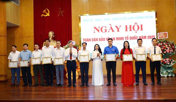 Phường Hải An tổ chức “Ngày hội toàn dân bảo vệ an ninh Tổ quốc” năm 2025