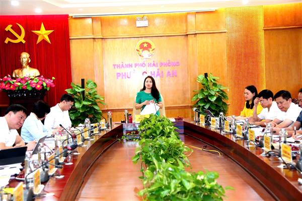 Ban Thường vụ Đảng ủy phường Hải An tổ chức Hội nghị kiểm điểm kết quả thực hiện nhiệm vụ tháng 8; phương hướng, nhiệm vụ trọng tâm tháng 9/2025.