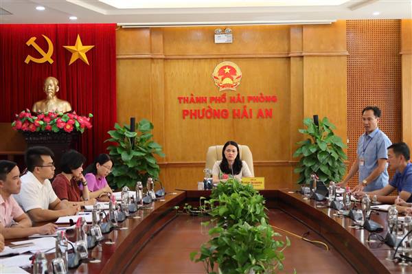 Thường trực Đảng uỷ phường Hải An tổ chức giao ban khối Đảng, quán triệt nhiệm vụ trọng tâm tháng 9/2025