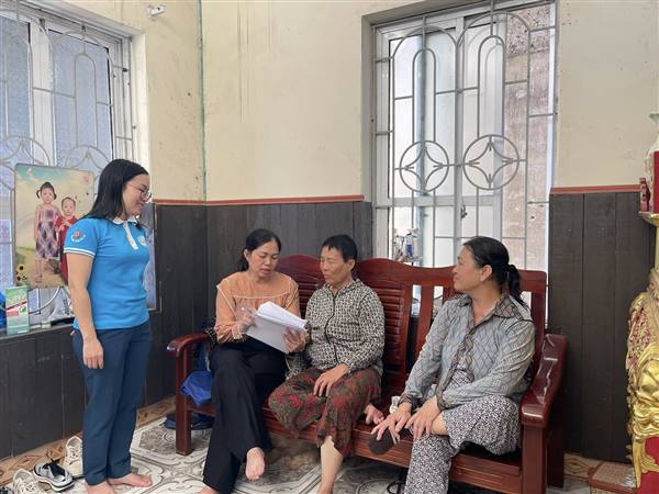 HỘI LIÊN HIỆP PHỤ NỮ PHƯỜNG HẢI AN TRONG CÔNG TÁC GIẢI PHÓNG MẶT BẰNG