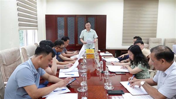 UBND PHƯỜNG HẢI AN HỌP NGHE BÁO CÁO TIẾN ĐỘ CHIẾN DỊCH 90 NGÀY HOÀN THIỆN CƠ SỞ DỮ LIỆU ĐẤT ĐAI