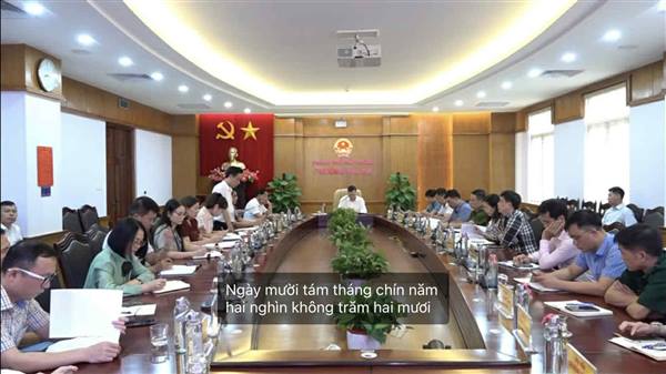 Phiên Họp Thường Kỳ Tháng 9 của UBND phường Hải An