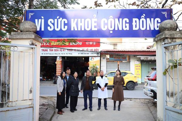 LÃNH ĐẠO PHƯỜNG HẢI AN KIỂM TRA CƠ SỞ VẬT CHẤT CÁC ĐIỂM TRẠM Y TẾ TRÊN ĐỊA BÀN