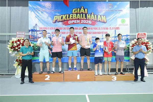BẾ MẠC GIẢI PICKLEBALL HẢI AN OPEN 2026 