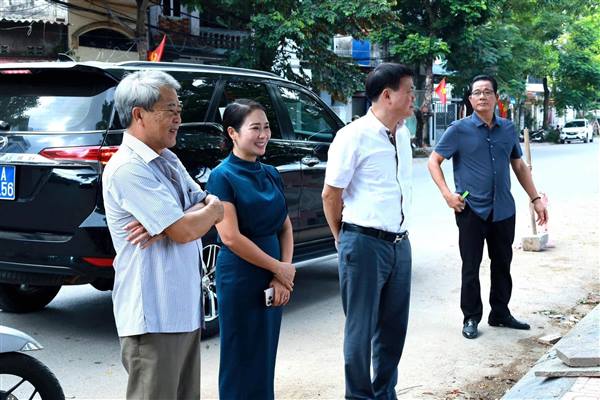 LÃNH ĐẠO PHƯỜNG HẢI AN KIỂM TRA THỰC ĐỊA, ĐÔN ĐỐC TIẾN ĐỘ CÁC CÔNG TRÌNH, DỰ ÁN TRÊN ĐỊA BÀN PHƯỜNG