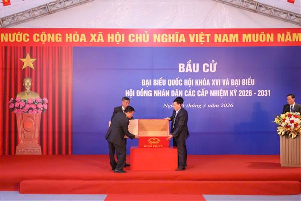 PHƯỜNG HẢI AN KHAI MẠC NGÀY BẦU CỬ ĐẠI BIỂU QUỐC HỘI KHÓA XVI VÀ ĐẠI BIỂU HĐND CÁC CẤP NHIỆM KỲ 2026 - 2031