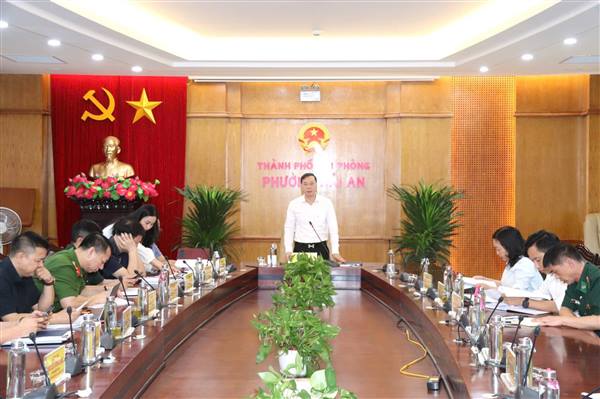 UBND PHƯỜNG HẢI AN HỌP PHIÊN THƯỜNG KỲ THÁNG 4/2026