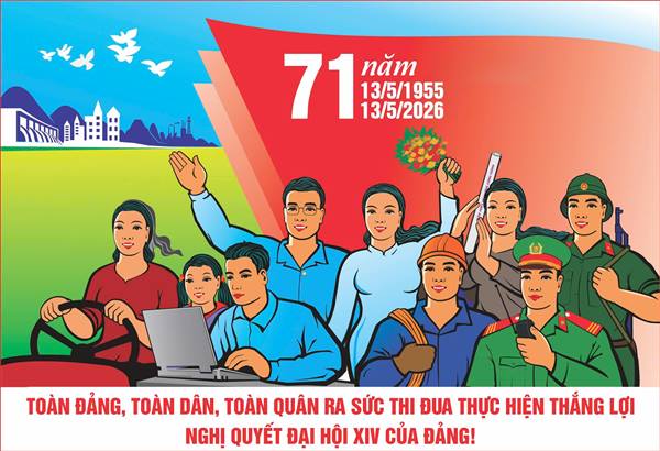 KỶ NIỆM 71 NĂM NGÀY GIẢI PHÓNG HẢI PHÒNG (13/5/1955 - 13/5/2026).