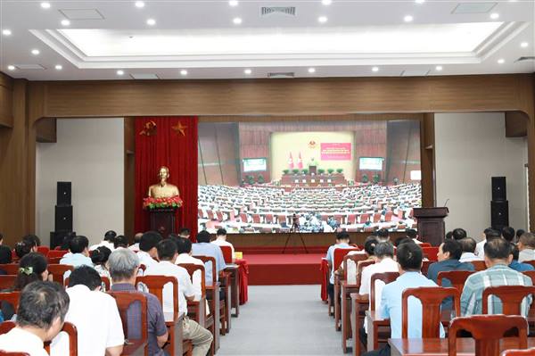 PHƯỜNG HẢI AN DỰ HỘI NGHỊ TOÀN QUỐC SƠ KẾT 1 NĂM VẬN HÀNH MÔ HÌNH TỔ CHỨC TỔNG THỂ CỦA HỆ THỐNG CHÍNH TRỊ VÀ MÔ HÌNH CHÍNH QUYỀN 3 CẤP