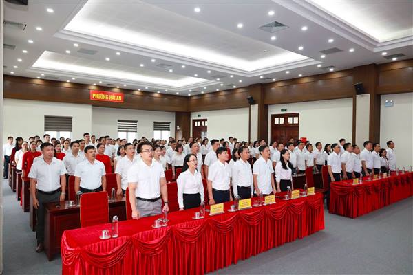 PHƯỜNG HẢI AN: LỄ CHÀO CỜ THÁNG 7/2026