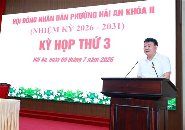 HĐND phường Hải An khóa II tổ chức Kỳ họp thứ 3 (kỳ họp chuyên đề)