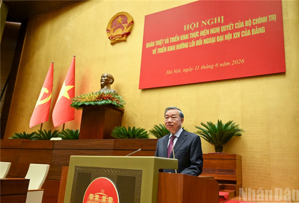 - Nghị quyết số 06-NQ/TW, ngày 19/5/2026 của Bộ Chính trị về triển khai
đường lối đối ngoại Đại hội XIV của Đảng