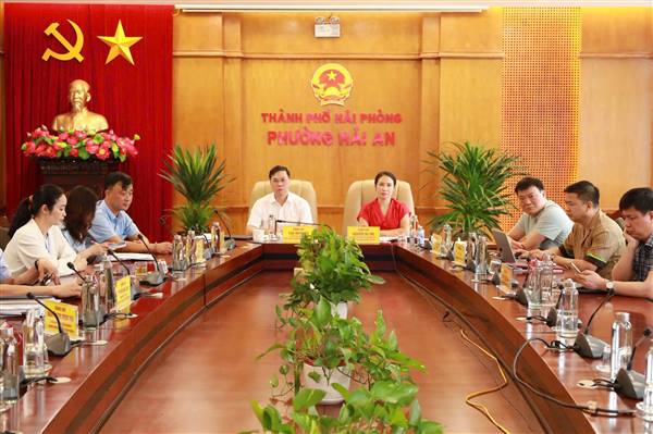 UBND PHƯỜNG HẢI AN THAM DỰ PHIÊN HỌP TRỰC TUYẾN THƯỜNG KỲ UBND THÀNH PHỐ THÁNG 7 NĂM 2026.
