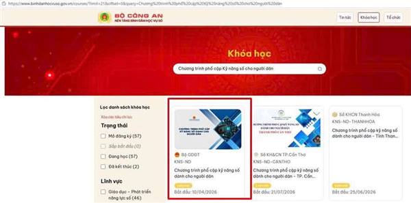 Học kỹ năng số hôm nay - Tự tin làm chủ công nghệ ngày mai