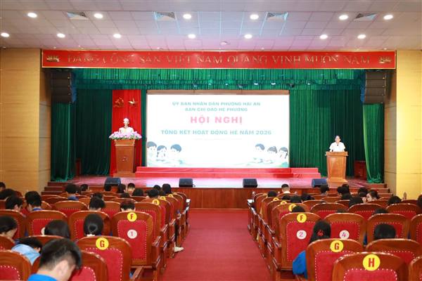 Phường Hải An tổng kết Hoạt động hè năm 2026