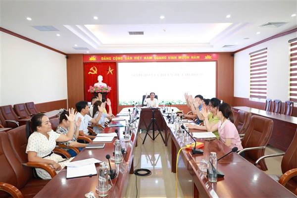  Chi bộ Ban Xây dựng Đảng phường Hải An sinh hoạt chuyên đề Chi bộ 35