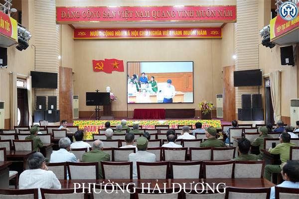 PHƯỜNG HẢI DƯƠNG DỰ HỘI NGHỊ TRỰC TUYẾN TOÀN QUỐC TRIỂN KHAI CHƯƠNG TRÌNH PHÒNG, CHỐNG MA TUÝ ĐẾN NĂM 2030