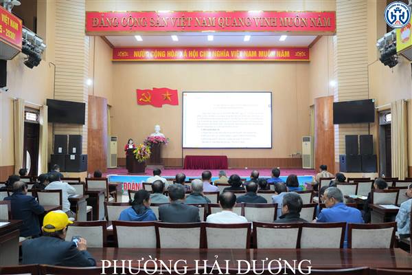 PHƯỜNG HẢI DƯƠNG TỔ CHỨC HỘI NGHỊ TRIỂN KHAI KHẢO SÁT PHỤC VỤ HOÀN THIỆN CHÍNH SÁCH VỀ HÒA GIẢI Ở CƠ SỞ