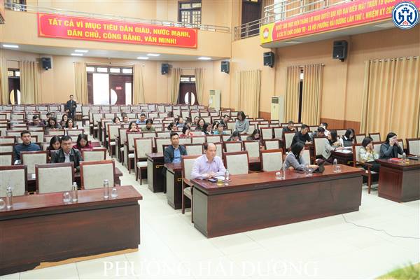 PHƯỜNG HẢI DƯƠNG THAM DỰ HỘI NGHỊ TOÀN QUỐC TỔNG KẾT CÔNG TÁC PHÒNG, CHỐNG THAM NHŨNG, LÃNG PHÍ, TIÊU CỰC NHIỆM KỲ ĐẠI HỘI XIII