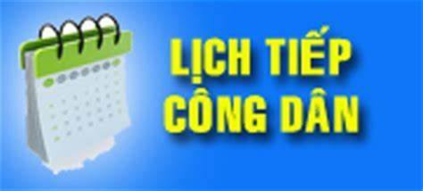 Thông báo Lịch tiếp công dân của đồng chí Bí thư Đảng uỷ phường Hải Dương