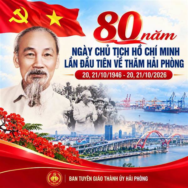 THỰC HÀNH "ĐỜI SỐNG MỚI" VÀ "RA SỨC KIẾN THIẾT": ĐẢNG BỘ HẢI PHÒNG TIẾP TỤC ĐẨY MẠNH HỌC TẬP VÀ LÀM THEO LỜI BÁC