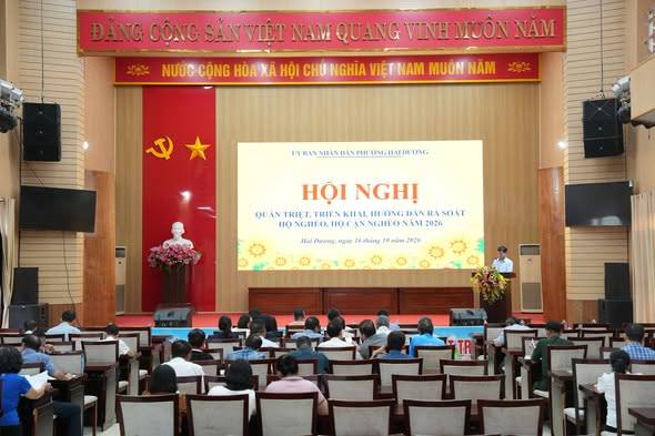 PHƯỜNG HẢI DƯƠNG TRIỂN KHAI RÀ SOÁT HỘ NGHÈO, HỘ CẬN NGHÈO NĂM 2026