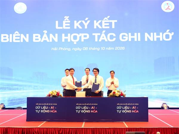 Diễn đàn Chuyển đổi số thành phố Hải Phòng năm 2026: Dữ liệu, AI và tự động hóa – động lực chiến lược cho phát triển kinh tế số và đô thị thông minh