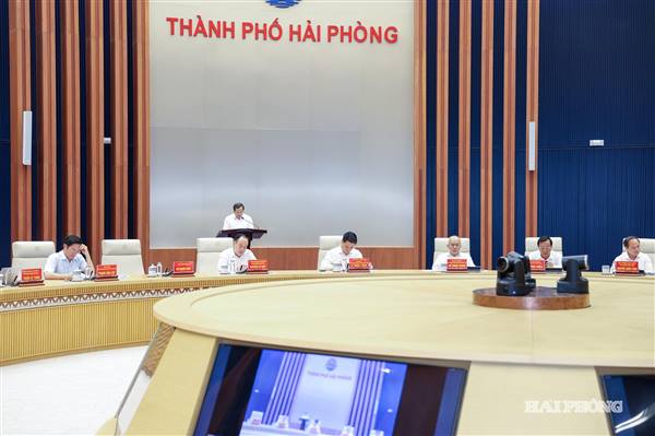 Hội nghị Thành ủy Hải Phòng lần thứ 5 xem xét nhiều nội dung quan trọng